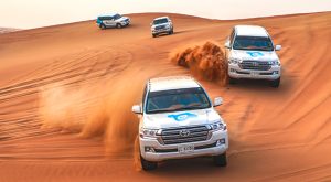 Premium Red Dunes Safari with Camel Ride & 3 Cuisines at Al Khayma Camp  Dubai