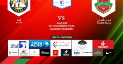 Shabab Al Ahli FC vs Kalba FC  Rashid Stadium