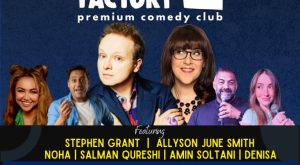 The Laughter Factory Premium Comedy Club in Dubai Comedy Events