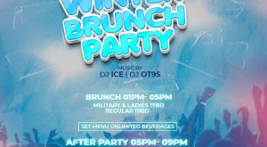 Winter Brunch Party at Waikiki Kitchen Polynesian Restaurant - Elite Crystal Hotel Brunches