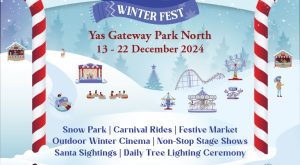 Yas Winter Fest 2024 in Abu Dhabi  Gateway Park North