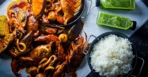 All You Can Eat Seafood Menu For One Child Or Up To Four Adults DAsia Fusion Restaurant At Icon Delux Hotel Apartments Dubai UAE