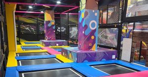 For One Kid: Yas Mall Jump Trampo - 90-Minute Super Saver Pass 360 play Jump Trampo @Yas Mall Dubai UAE
