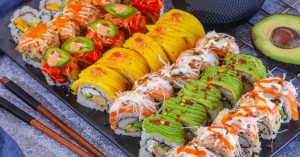 Satisfy Your Cravings With Unlimited Sushi For A Child Or 4 Adults DAsia Fusion Restaurant At Icon Delux Hotel Apartments Dubai UAE