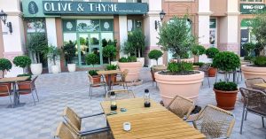 Mediterranean & International Breakfast Dining Experience Olive And Thyme Restaurant Dubai UAE