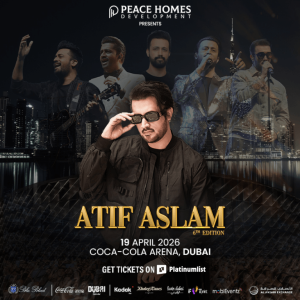 Atif Aslam 2026 in Dubai Concerts