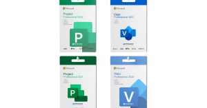 Microsoft Visio Pro Or Project Pro 2024 Or 2021 Lifetime License Prime License National Deal UAE