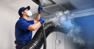 Professional Ac Duct Cleaning & Disinfection Services Qasar Al Widaa Technical services Dubai UAE