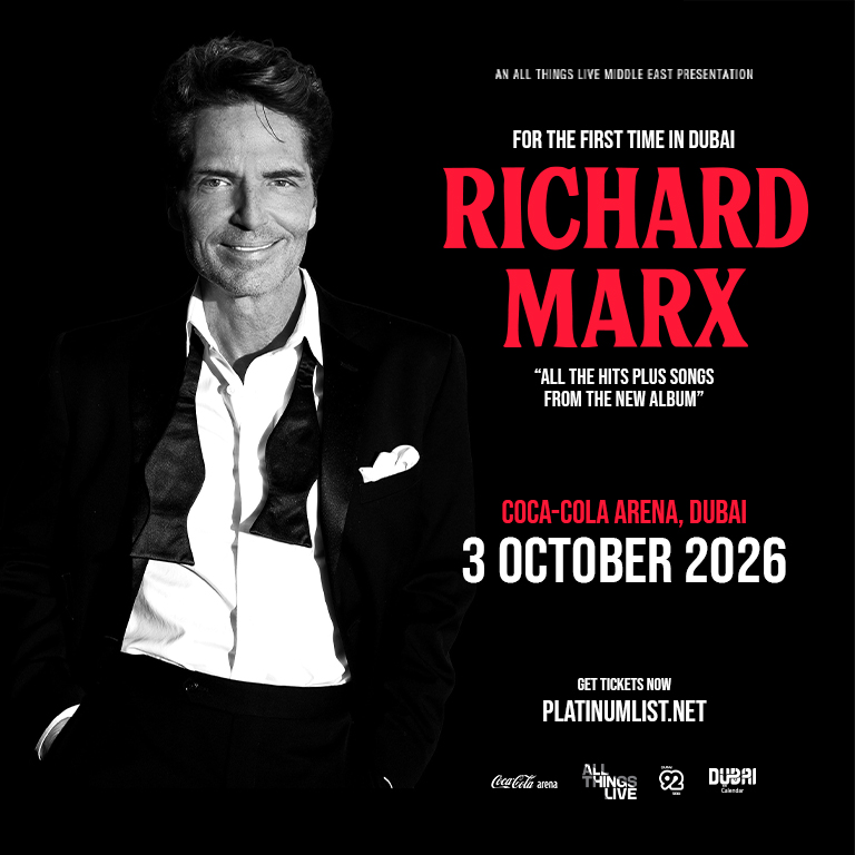 Richard Marx Live at Coca-Cola Arena in Dubai Concerts