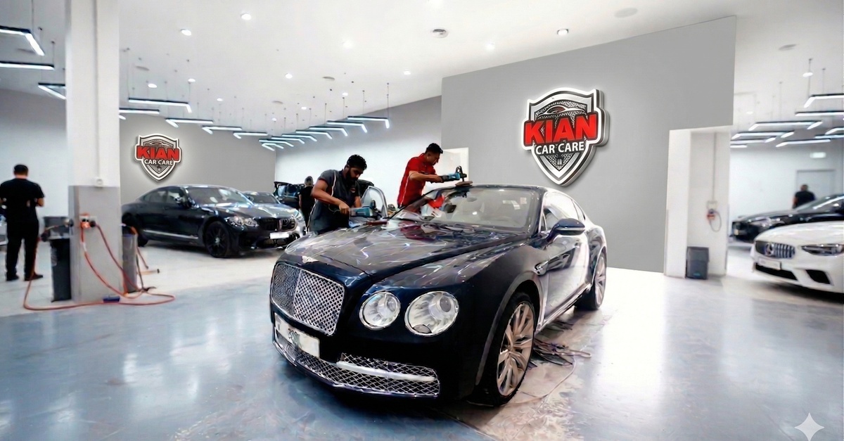 Car Detailing & Lumidrive Ceramic Window Film With 5-year Warranty Kian Car Care Dubai UAE