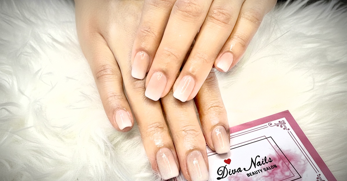 Classic Or Gel Manicure & Pedicure With Optional 20-min Foot Spa Diva Nails Beauty Salon Dubai UAE