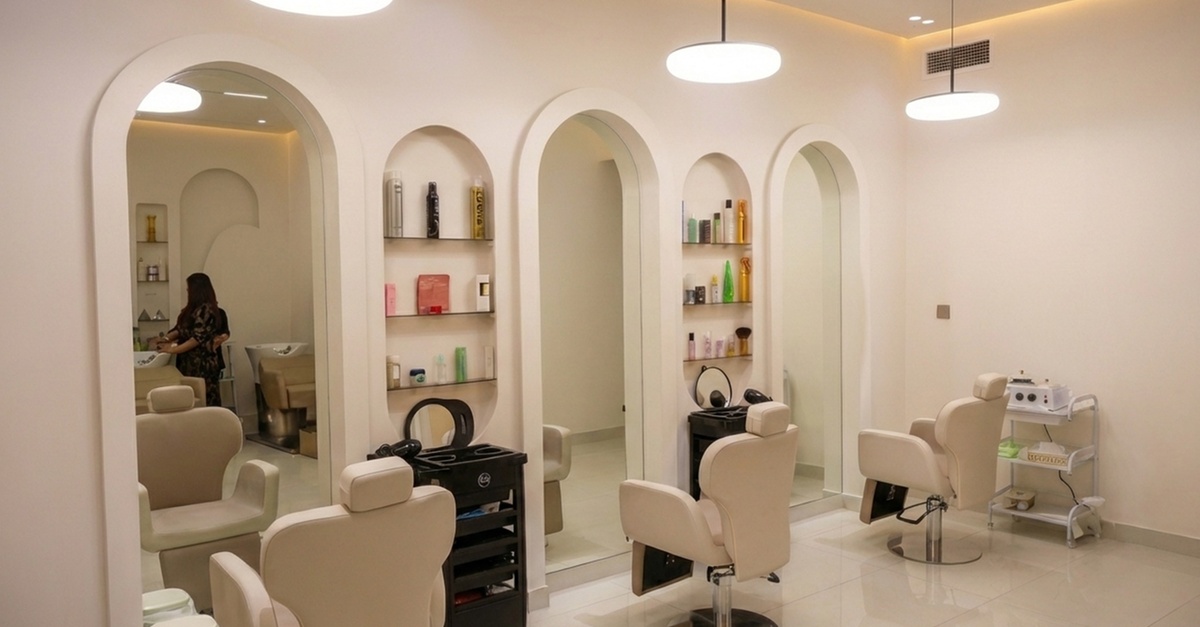 Facial & Nail Care Beauty Packages Rush And Blush Ladies Salon Dubai UAE