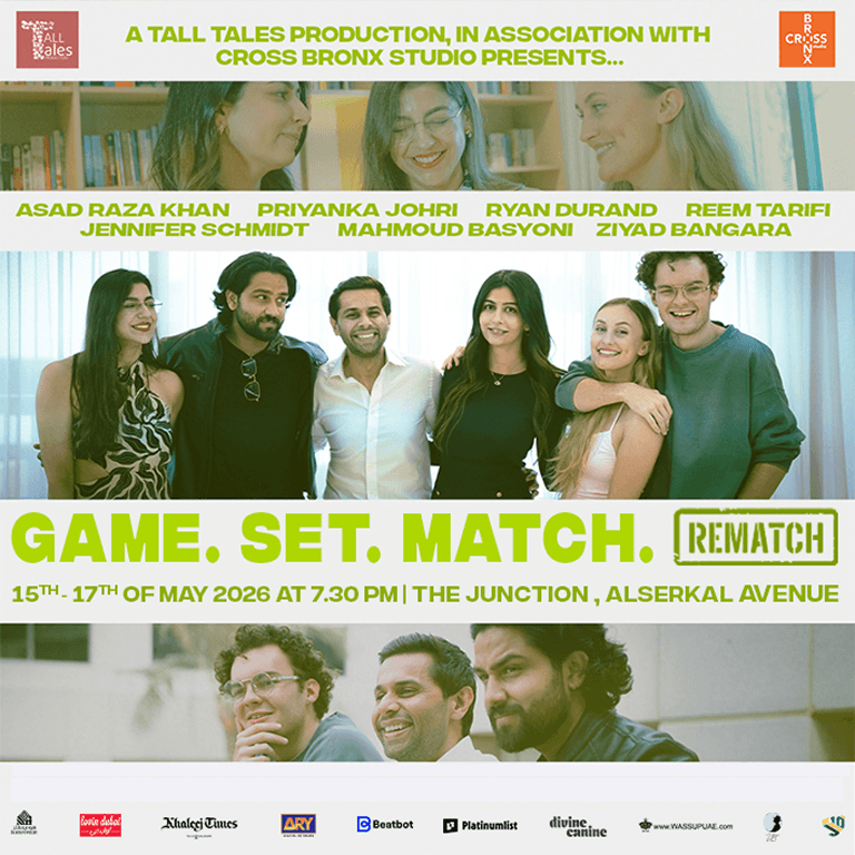 Game. Set. Match (Re-Run) in Dubai Shows and Theatrical Plays