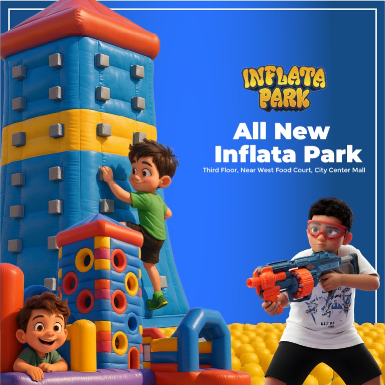 Inflata Park at City Center Mall Must-see attractions