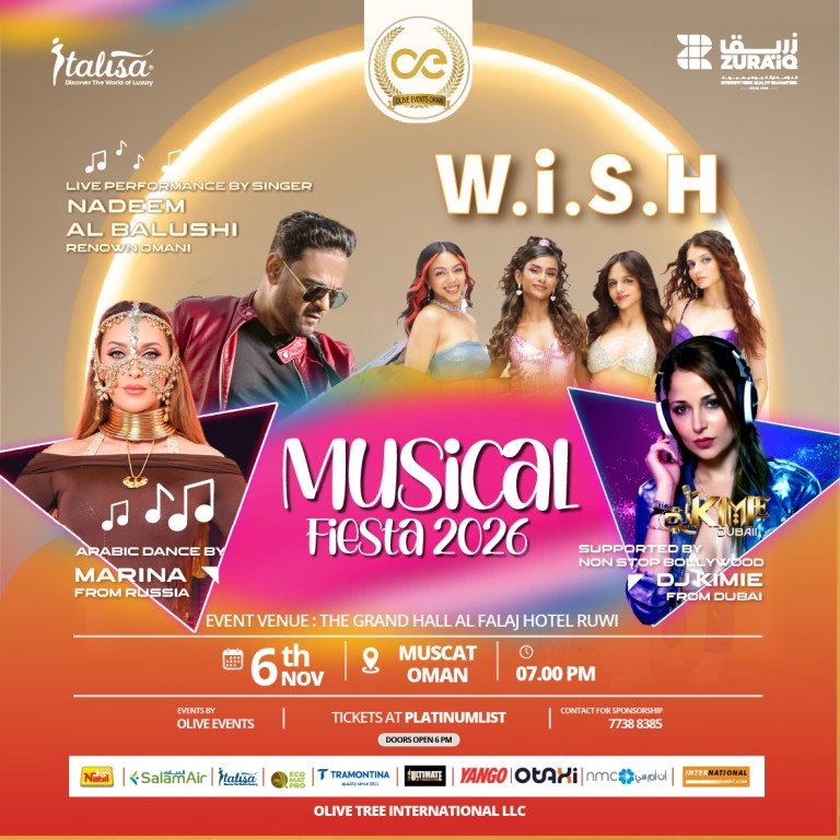 Musical Fiesta 2026 in Muscat Concerts