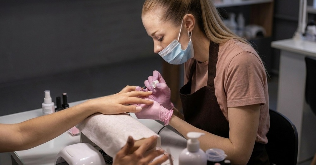 Pamper Your Nails With Professional Manicure & Pedicure Style Eleganz Hair And Beauty Salon Dubai UAE