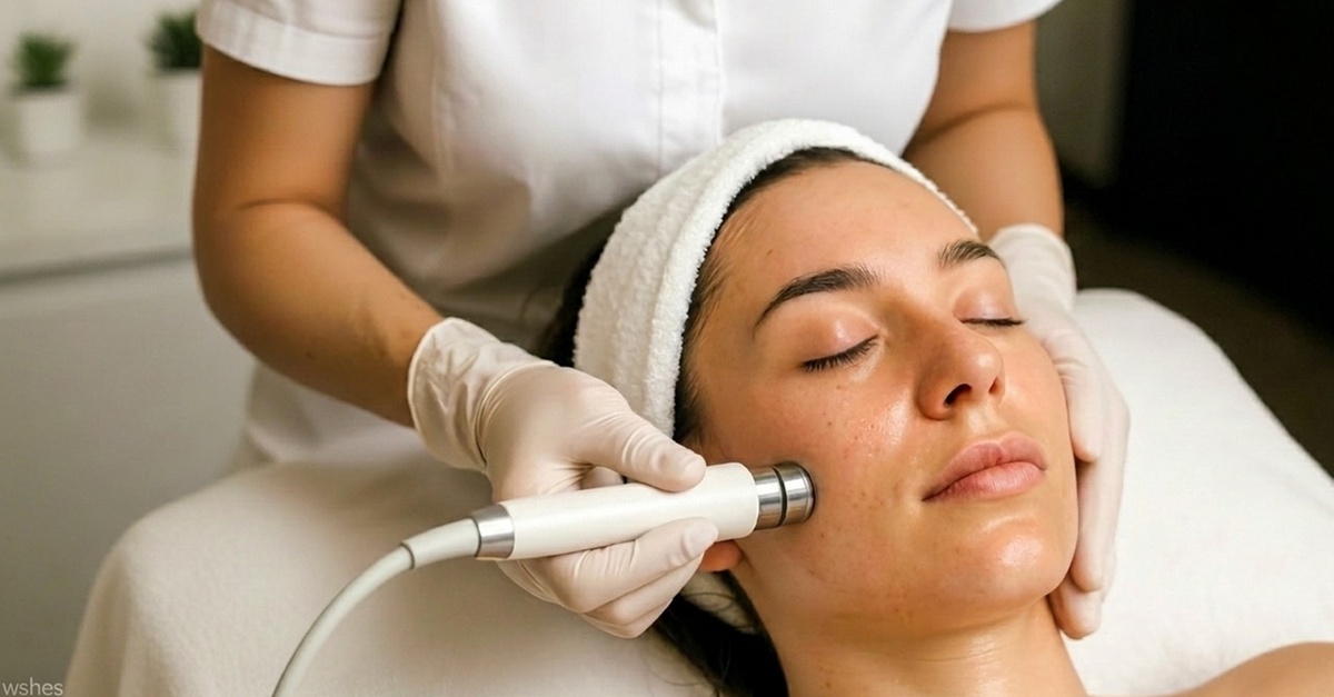 Professional Korean Hydra Facial & Specialized Skin Treatments Sahar Al Noor Ladies Salon Sharjah & N. Emirates UAE