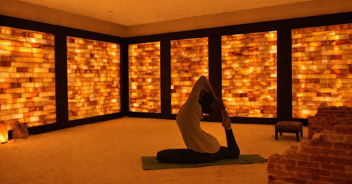 Salt Room Yoga Experience: Wellness