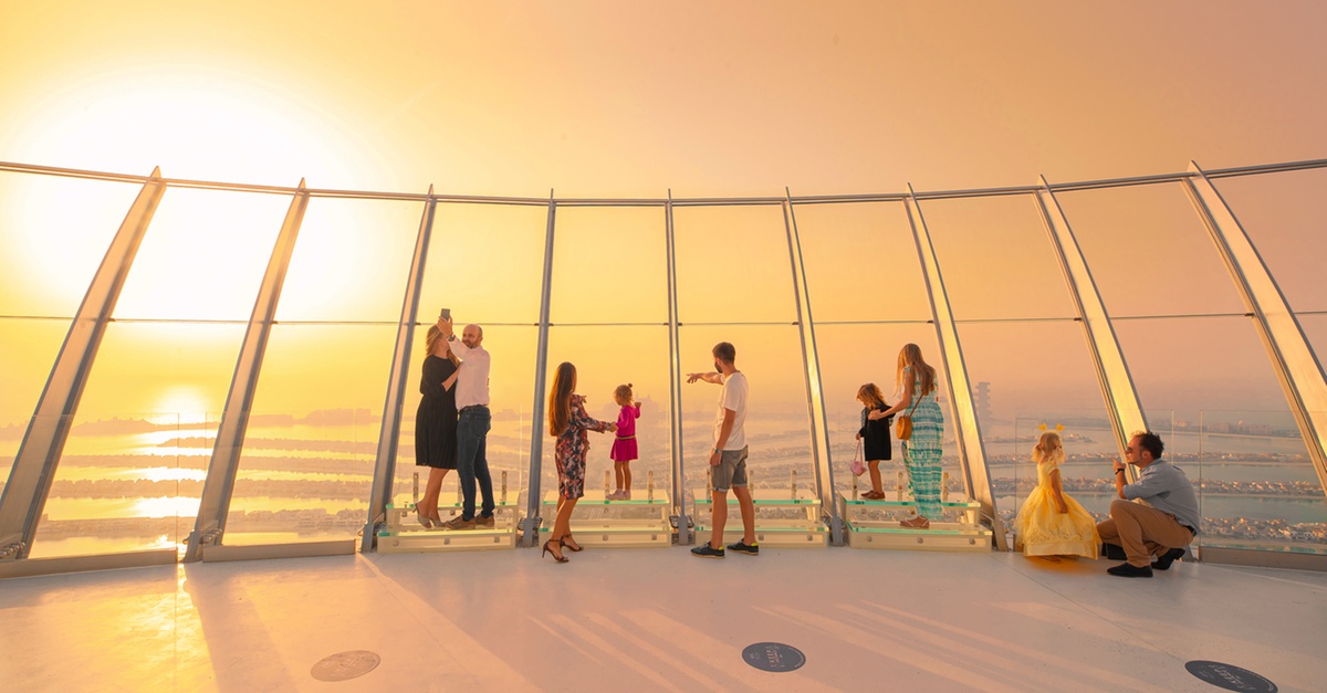 The View At The Palm – Sunset & Daytime Observation Deck Tickets Pt Tourism Dubai UAE