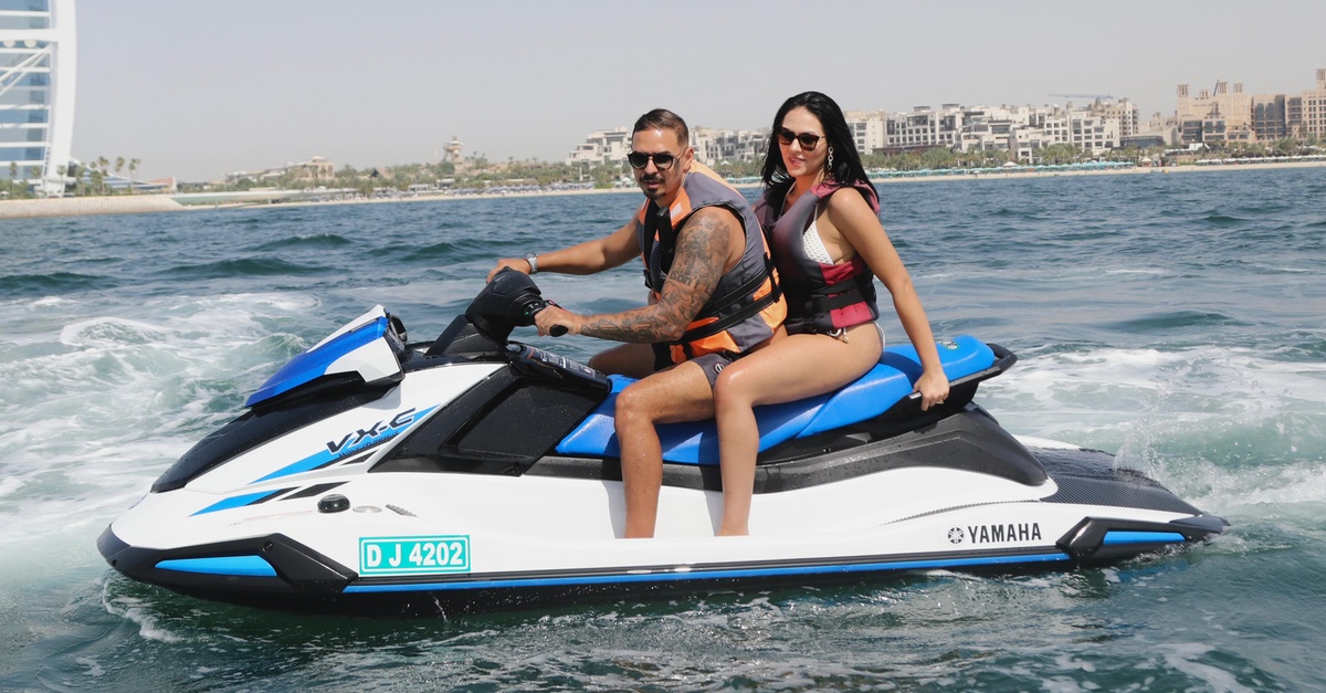 Feel The Rush With A 30 Or 45-minute Jet Ski Rental For Two People Luxury Yachts Jumeirah Dubai UAE